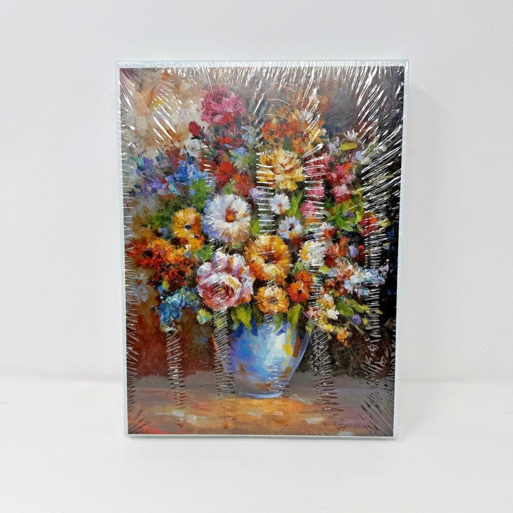 1000 Pc Jigsaw Puzzle Mouth & Foot “Flowers In Vase” by Shih-feng Chen Sealed